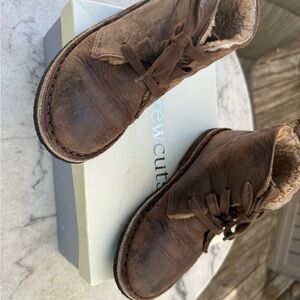 Crewcuts Classic Brown Leather Boots